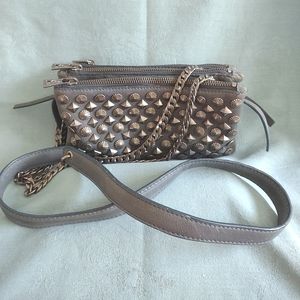 100% Leather ASH Crossbody purse